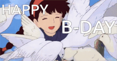 Happy Bday Happy Birthday GIF - Happy Bday Happy Birthday Studio Ghibli GIFs