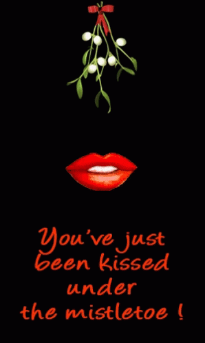Kissed Mistletoe GIF - Kissed Mistletoe GIFs