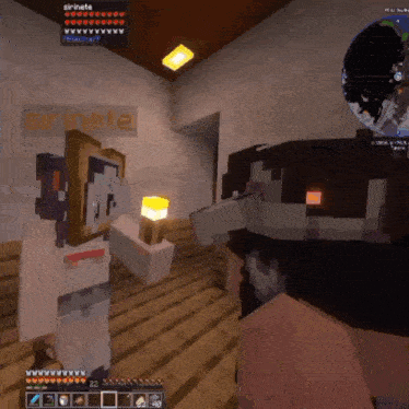 a screenshot of a video game with the name sirinete