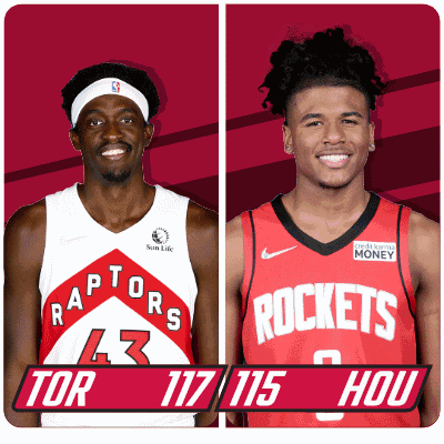 Toronto Raptors (117) Vs. Houston Rockets (115) Post Game GIF - Nba Basketball Nba 2021 GIFs