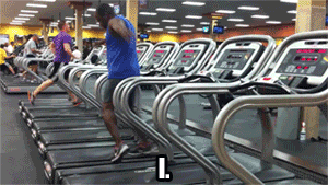 10. Focus On How You Want To Feel Rather Than How You Want To Look. GIF - Exercise Treadmill Stunt GIFs