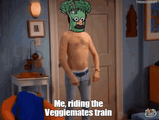 Veggiemates Train GIF - Veggiemates Train Broccoli GIFs