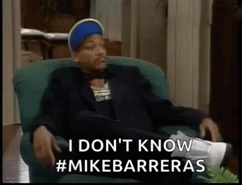 I Dont Know Mike Barreras GIF - I Dont Know Mike Barreras Will Smith GIFs