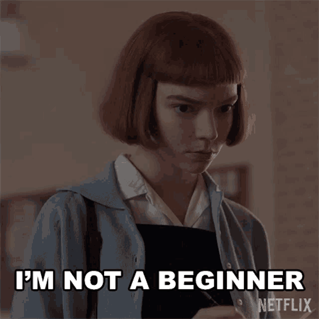 Im Not A Beginner Anya Taylor Joy GIF - Im Not A Beginner Anya Taylor Joy Beth Harmon GIFs