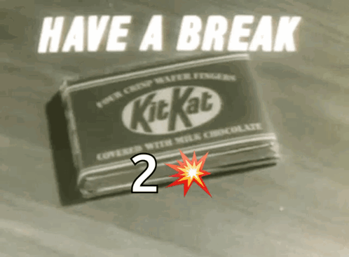 Kitkat Have A Break GIF - Kitkat Have A Break 60s GIFs
