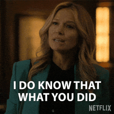 I Do Know That What You Did Was Wrong Lorna Crane GIF - I Do Know That What You Did Was Wrong Lorna Crane Becki Newton GIFs