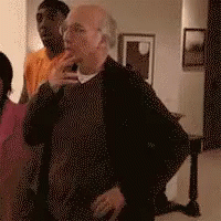 Good Heavens GIF - Faint Passing Out Larry David GIFs