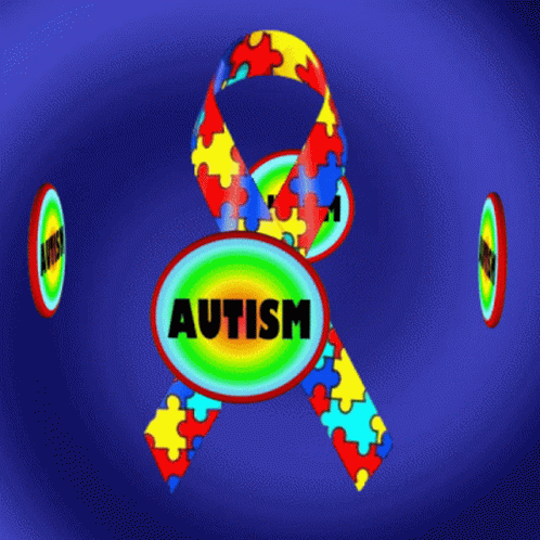 Autism Autism Awareness Month GIF - Autism Autism Awareness Month Autism Awareness Ribbon GIFs