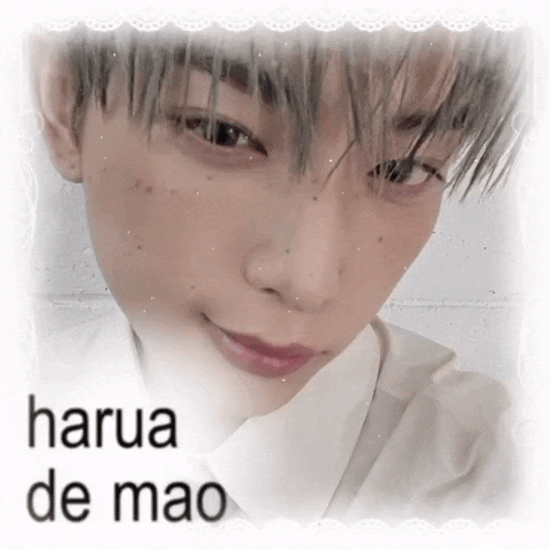 a picture of a person with the name harua de mao