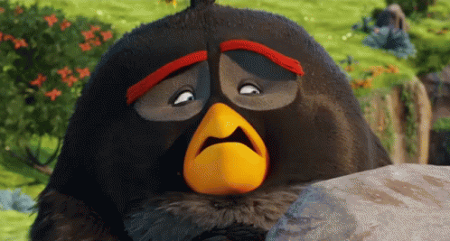 Can'T Watch GIF - Angry Birds Movie Covers Eyes Cant Watch GIFs