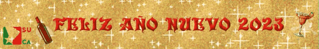 a gold background with the words feliz ano nuevo 2023