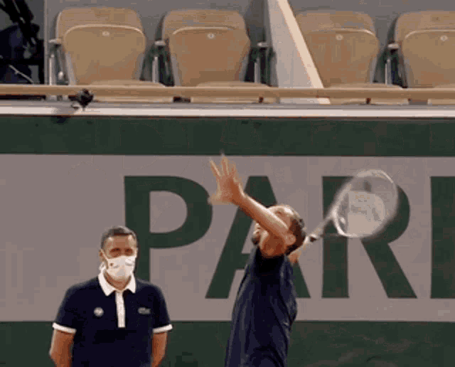 Daniil Medvedev Overhead Smash GIF - Daniil Medvedev Overhead Smash Tennis GIFs