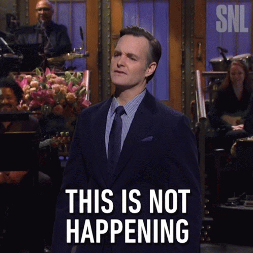 This Is Not Happening Saturday Night Live GIF