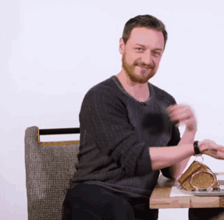 James Mcavoy Cute GIF - James Mcavoy Cute Here It Comes GIFs