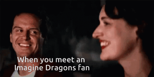 Fleabag Imagine Dragons GIF - Fleabag Imagine Dragons When You Meet An Imagine Dragons Fan GIFs