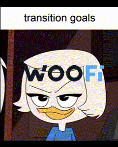 Woofi Transition Goals GIF - Woofi Transition Goals Transition GIFs