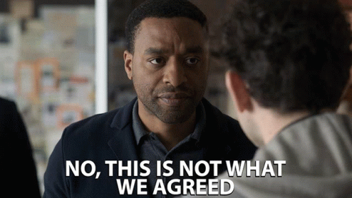 No This Is Not What We Agreed Chiwetel Ejiofor GIF - No This Is Not What We Agreed Chiwetel Ejiofor James Copley GIFs