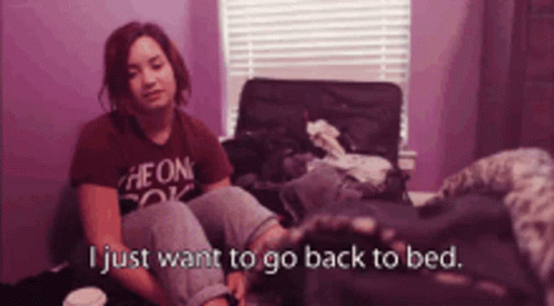 Haha Want To Go Back To Bed GIF - Haha Want To Go Back To Bed GIFs