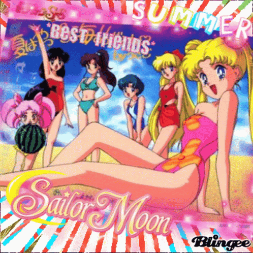 Sailor Moon GIF - Sailor Moon Beach GIFs