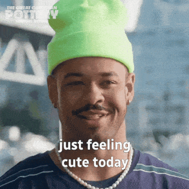 Just Feeling Cute Today The Great Canadian Pottery Throw Down GIF - Just Feeling Cute Today The Great Canadian Pottery Throw Down I'M Feeling Adorable Today GIFs