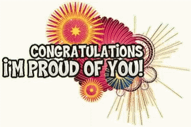 Congratulations Im Proud Of You GIF - Congratulations Im Proud Of You GIFs