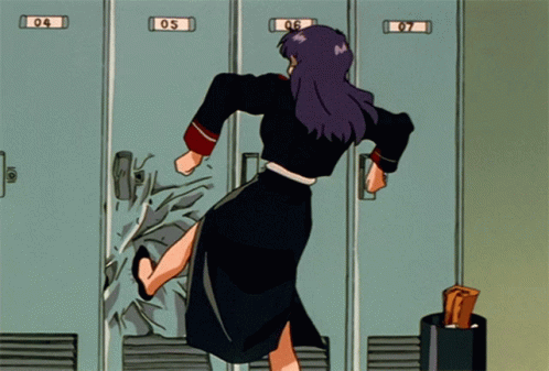 Misato Locker Misato GIF - Misato Locker Misato GIFs