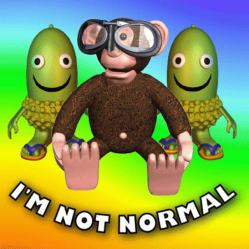 Im Not Normal Unusual GIF - Im Not Normal Unusual Abnormal GIFs
