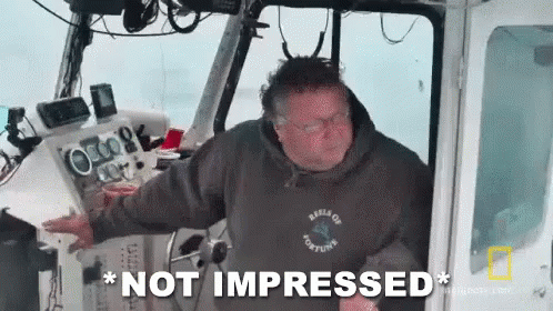 *not Impressed* GIF - Wicked Tuna Fishing Not Impressed GIFs