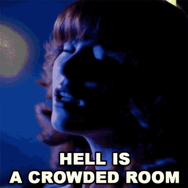 Hell Is A Crowded Room Allison Ponthier GIF - Hell Is A Crowded Room Allison Ponthier Occupied GIFs