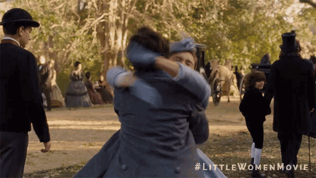 a scene from the little women movie