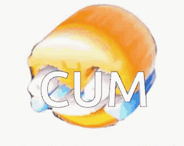 the word cum is on a white background