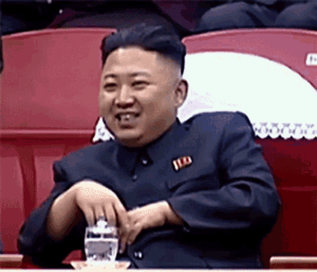 Kim Jong Un Hi GIF - Kim Jong Un Hi Wave GIFs