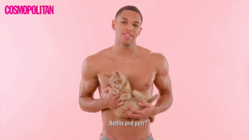 Netflix And Purr Just Chill GIF - Netflix And Purr Just Chill Smiling GIFs