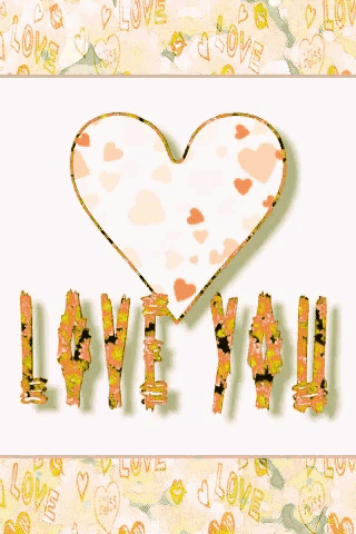 a heart with the word love written on it