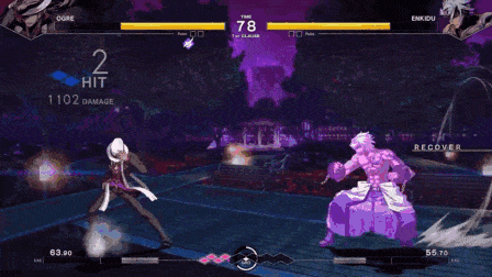 a video game screen shows gore and enkidu fighting