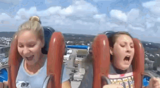 Rollercoaster Scared GIF - Rollercoaster Scared Faint GIFs