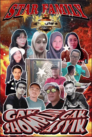 a group of people are featured on a poster for star family