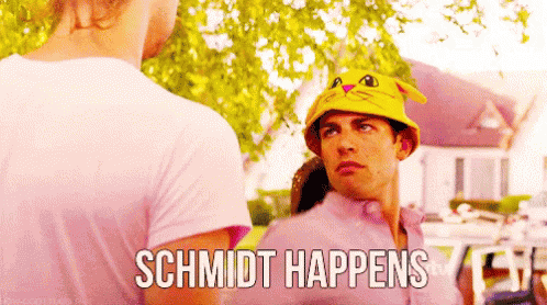 Schmidt Shit Happens GIF - Schmidt Shit Happens Slap GIFs