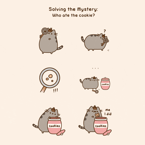 solving the mystery who ate the cookie