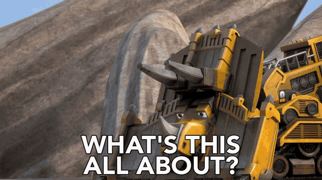 Whats This All About Dozer GIF - Whats This All About Dozer Dinotrux GIFs