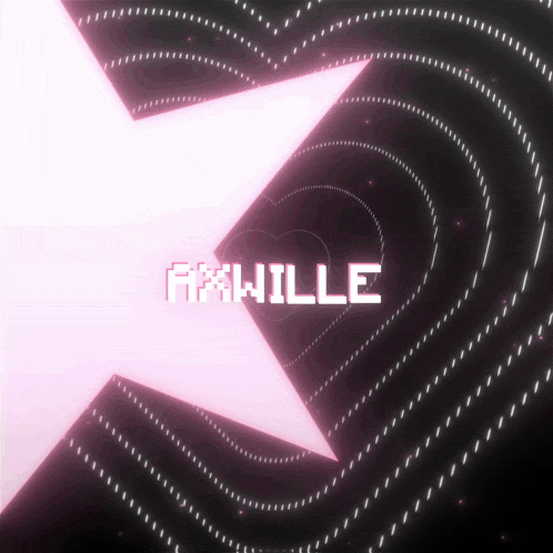 a black background with a pink star and the word fxwille on it