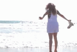 Debby Ryan Beach GIF - Debby Ryan Beach Water GIFs