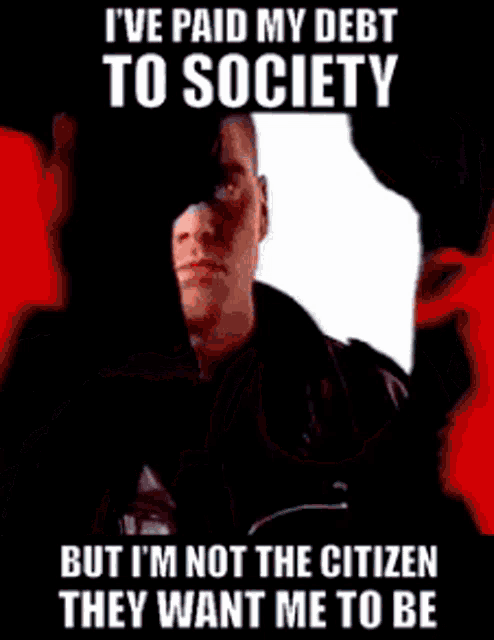 Gary Clail Escape GIF - Gary Clail Escape Ive Paid My Debt To Society GIFs