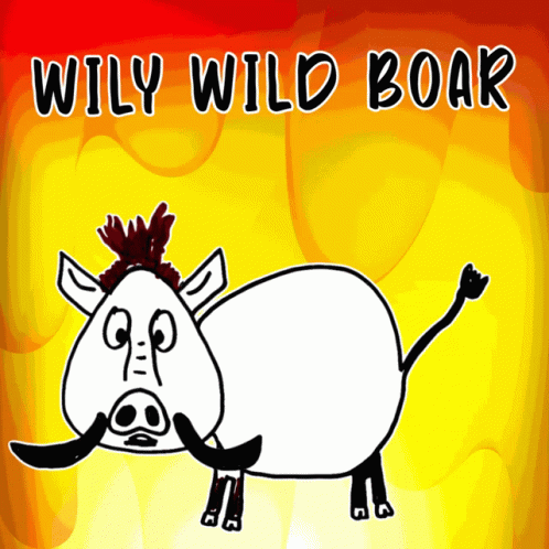 Wily Wild Boar Veefriends GIF - Wily Wild Boar Veefriends Crazy GIFs