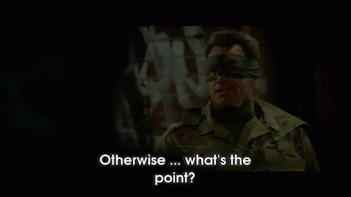 Kick Ass 2 Trailer GIF - Otherwise Whats The Point Ryan Reynolds GIFs