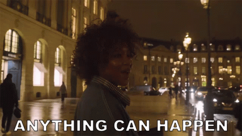 Anything Can Happen Naomi Campbell GIF - Anything Can Happen Naomi Campbell Being Naomi GIFs