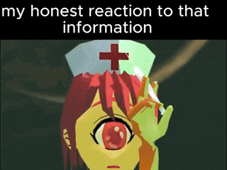a cartoon nurse with a cross on her hat