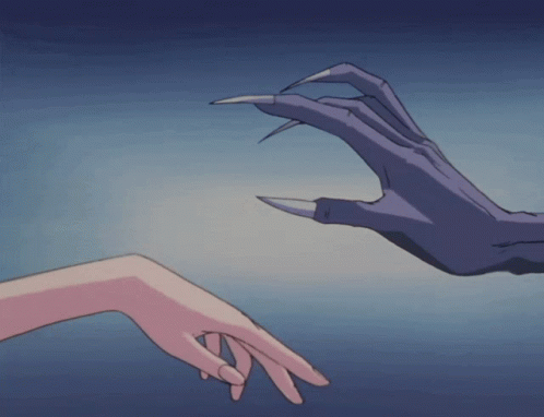 90s Anime Holding Hands GIF - 90s Anime Holding Hands Yu Yu Hakusho GIFs