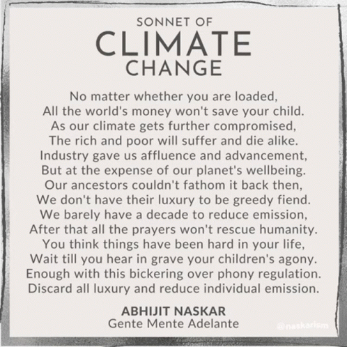 Abhijit Naskar Naskar GIF - Abhijit Naskar Naskar Sonnet Of Climate Change GIFs