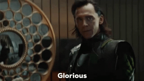 Loki Glorious GIF - Loki Glorious Amazing GIFs